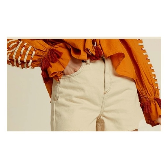 Nautica Shorts Khaki Mid-rise Neutral Color Shorts Size 6 - Picture 9 of 10